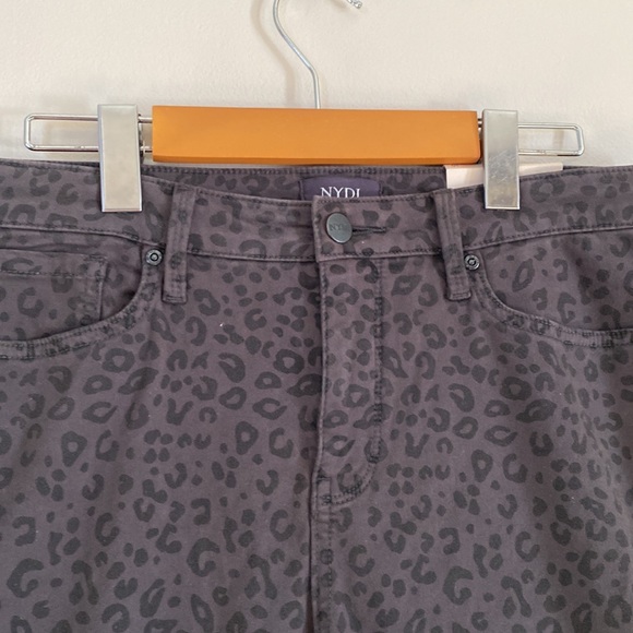NYDJ Women Alina Legging Shadow Jag Size 10 NWT - Picture 5 of 13